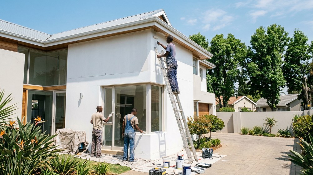 Painters in Gardens, Cape Town Atlantic Seaboard